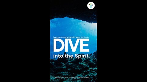 💧 You can’t do this by yourself—you need the Holy Spirit.