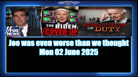 Joe was even worse than we thought