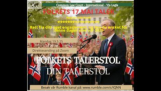 19.5.25: 17.mai taler fra det Norske Folk