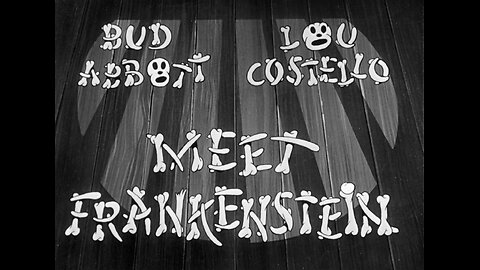 Abbott and Costello Meet Frankenstein (1948)