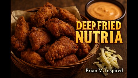 How to Deep Fry Nutria 🐀🔥 | Cajun Swamp Classic | Brian M. Inspi
