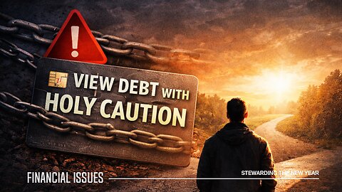 Stewarding the New Year: View Debt with Holy Caution