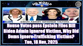 House Votes pass Epstein Files Bill Biden Admin Ignored Victims