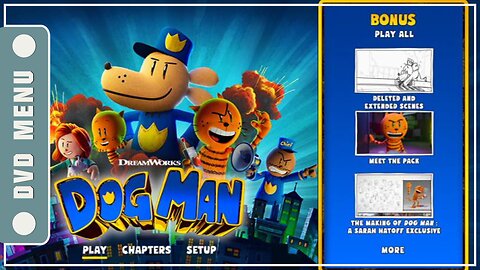 Dog Man - DVD Menu