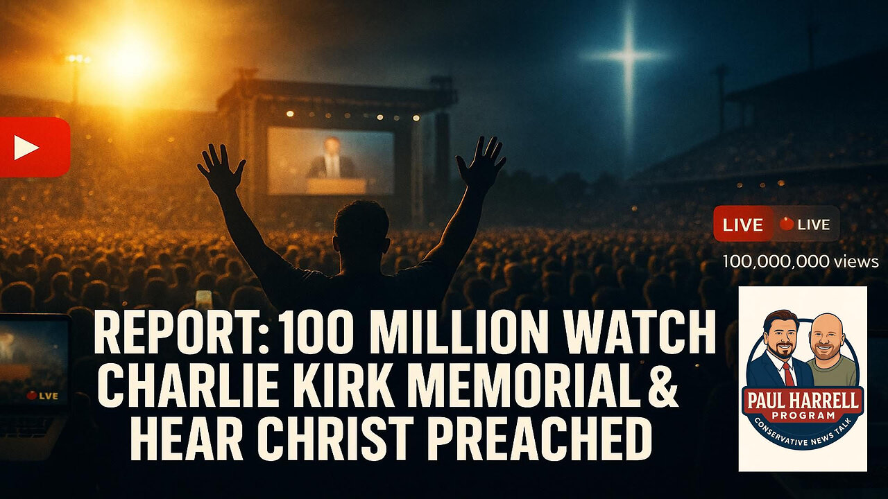 Report: 100 Million Watch Charlie Kirk Memorial & Hear Christ Preached
