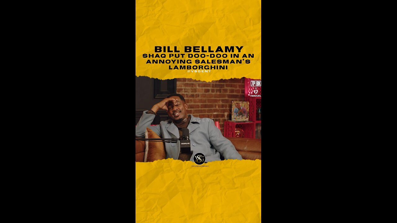 @billbellamy @shaq put doo-doo in an annoying salesman’s #Lamborghini