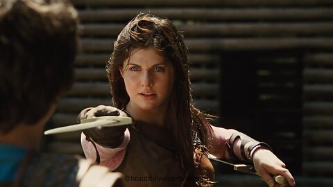 Alexandra Daddario is Beautifully Violent in "Percy Jackson"