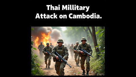Thai Military Attack on Cambodia