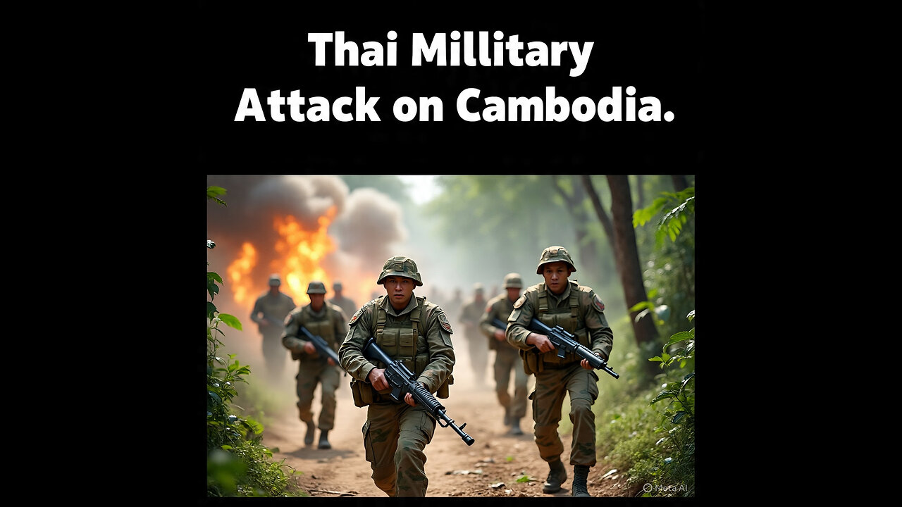 Thai Military Attack on Cambodia