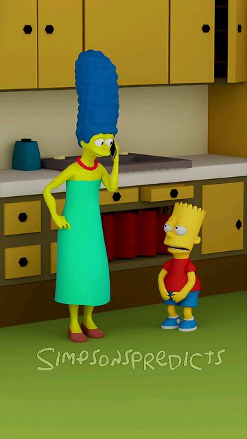 Bart's Bathroom Emergency🚽💥 #shorts #funny #simpsons