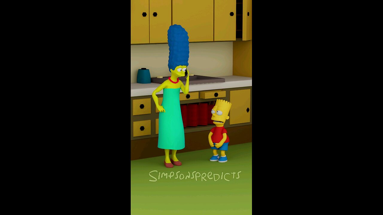 Bart's Bathroom Emergency🚽💥 #shorts #funny #simpsons