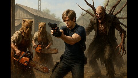 The Bad Sisters boss fight | Resident Evil 4 Remake Gameplay