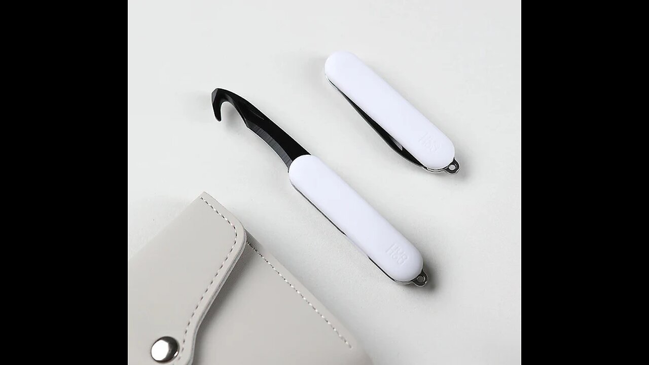 Mini Unpacking Foldable Knife, with Introvert Sharp Blade, for Camping, Outdoor Survival