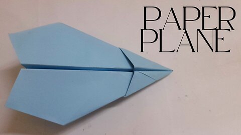 New Paper Plane Design | Try This Fresh Origami Variation!