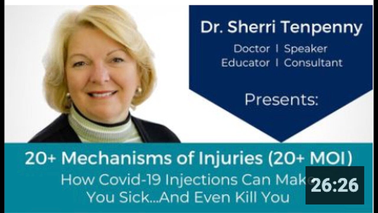 "Preview of Dr. Sherri Tenpenny's 20+ Injury Mechanisms"