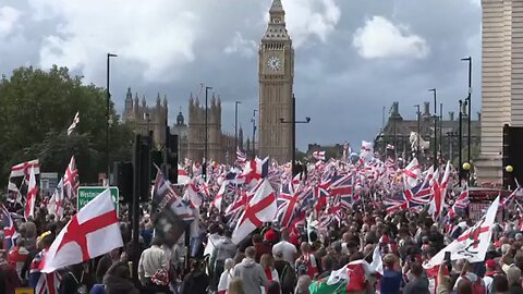 110,000 turn out for far-right rally in London 