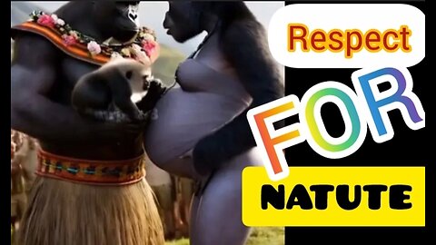 Wild Wedding: Gorilla Love That Grows! #GorillaLove, #NatureRespect, #WildWedding, #AnimalSymbolism, #RumbleOriginals