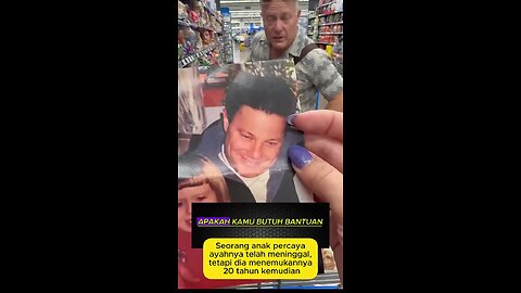 a child who lost his father 20 years ago