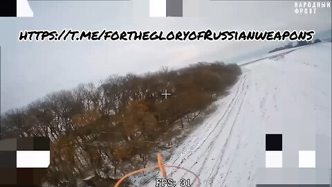 Russian FPV Drone Destroys Ukrainian BM-21 Grad MLRS