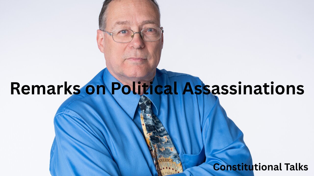 Remarks on the Charlie Kirk assassination