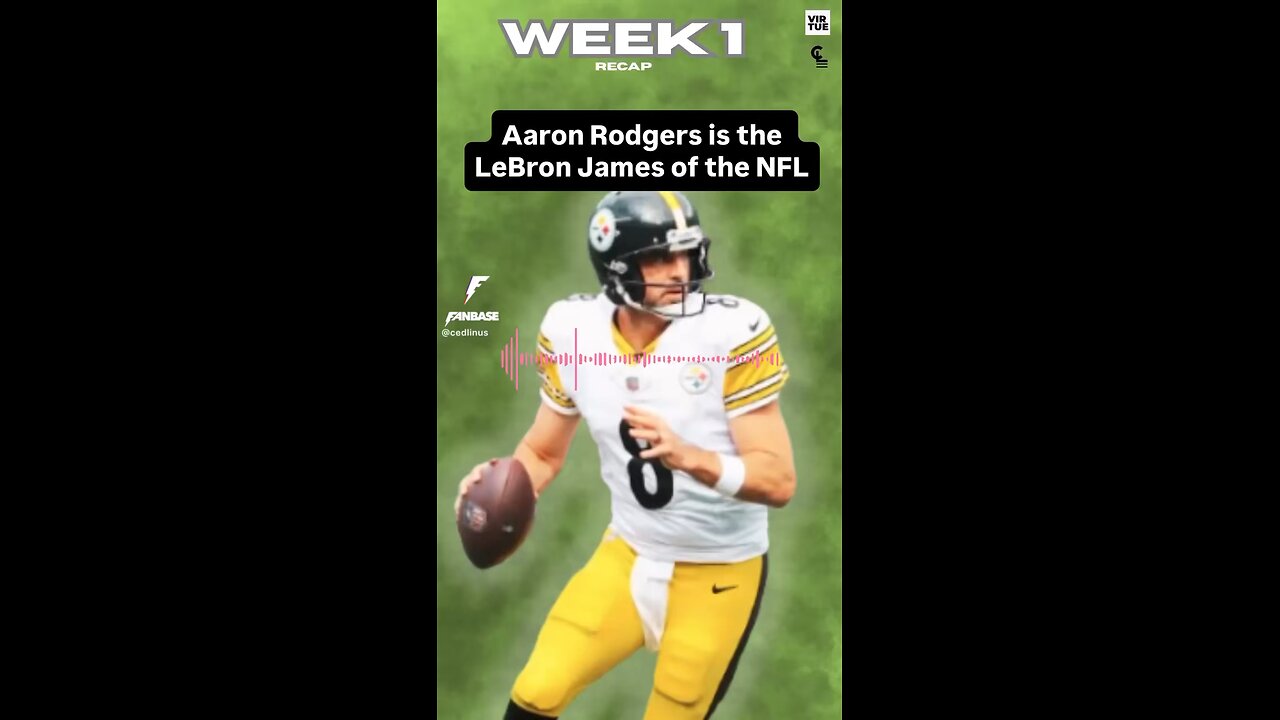 Aaron Rodgers is the LeBron James of the NFL. Are we getting a new and improved Aaron Rodgers?