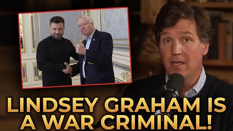 Tucker Carlson RIPS Lindsey Graham As a COWARD and WAR CRIMINAL