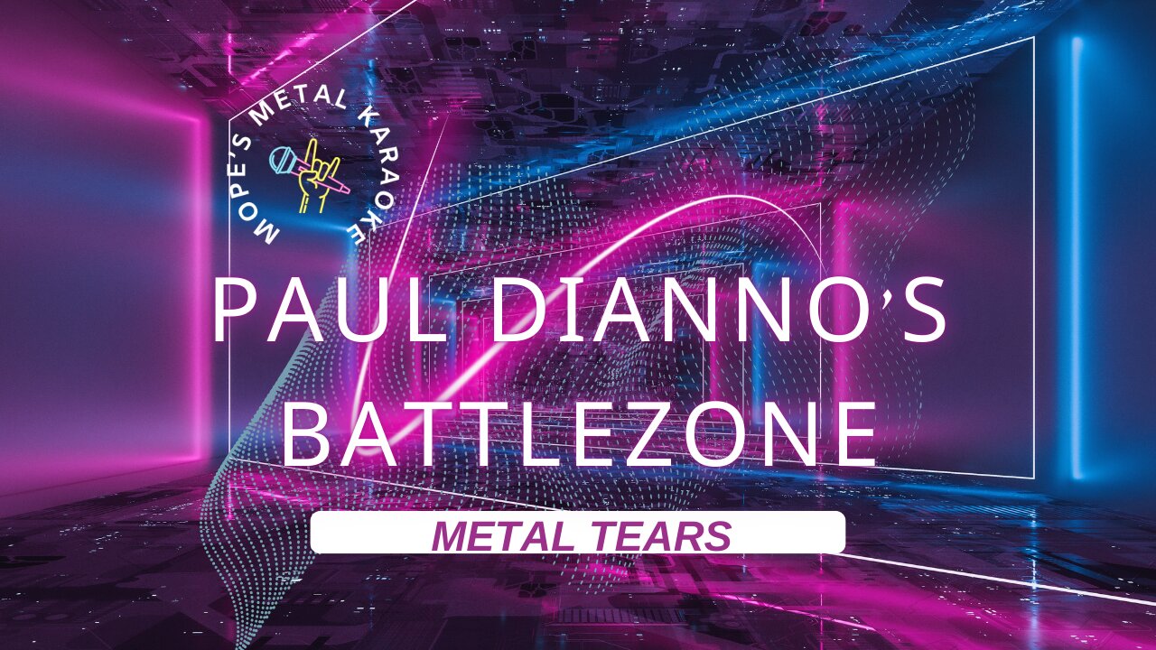 Paul Dianno's Battlezone - Metal Tears Karaoke