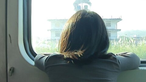 First Train Experience🧿❤️🤪