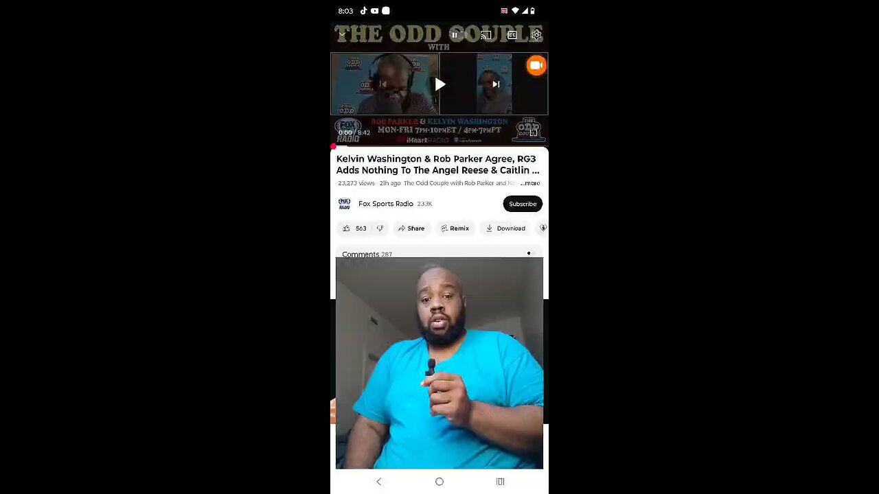 RG3 Doesn't Need To Comment On Everything - Rob Parker