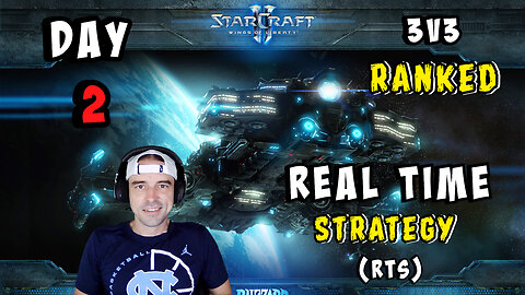 🔴LIVE - DAY 2 - PLAYING STARCRAFT 2 RANKED FOR THE FIRST TIME IN YEARS WITH NEFFEX MUSIC - RTS GAME