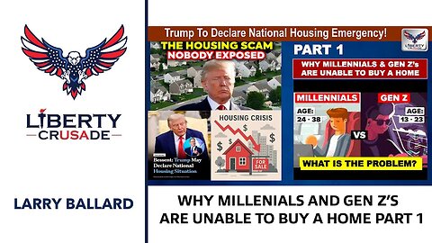 Why Millenials and Gen Z's Are Unable to Buy A Home. Part 1.