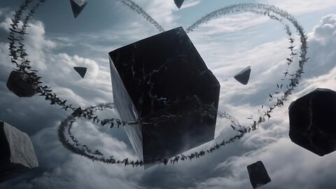 The Dark CUBE of the ENEMY, #blackcube.. The Few ARE.. The Few One Conspiracies