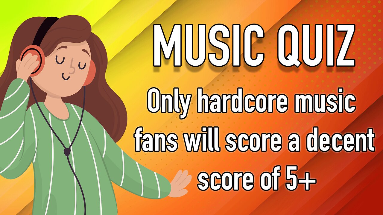Challenging Music Quiz