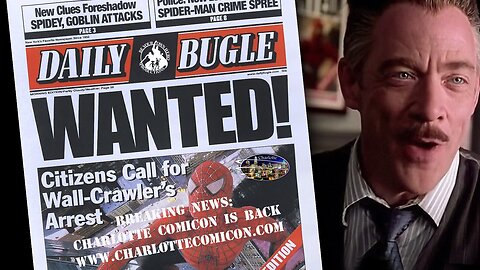 Charlotte Comicon August 17th 2025 Promotion (Deadpool/Spiderman Parody)