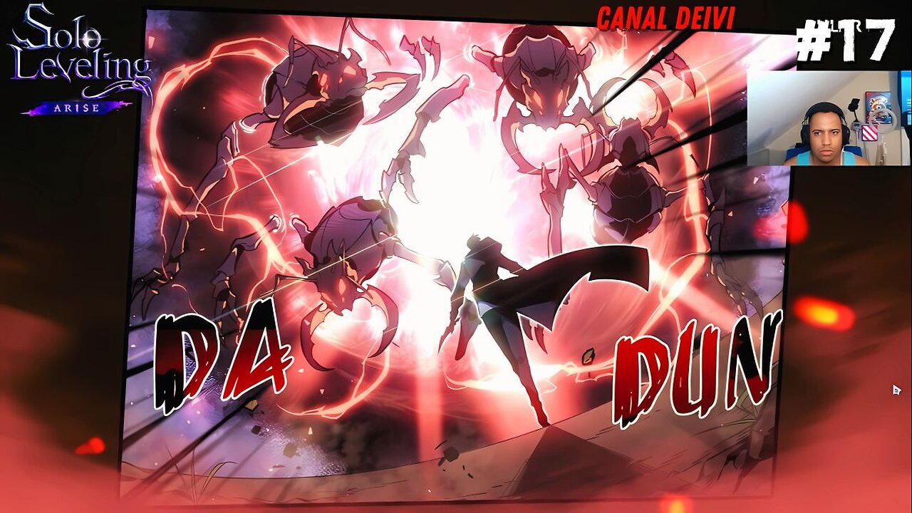 Serie de Portal Vermelho com Mana Estranho + Sung Jin-woo vs Fachtna, Rei do Deserto NV.60 - Solo Le