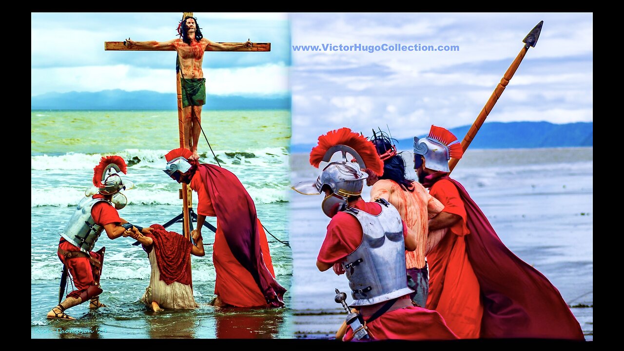 Abdiel LeRoy Victor Hugo Passion Of Christ Art of Crackhead Jesus Films Of John Travolta Michael Bay