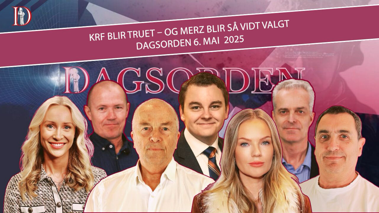 KrF blir truet – og Merz blir så vidt valgt | Dagsorden 6.mai 2025