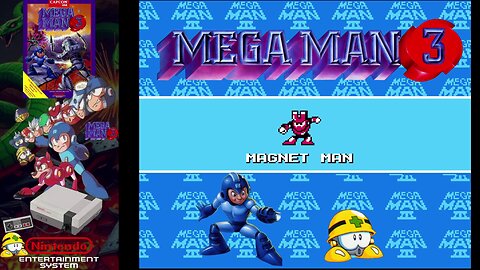 Mega Man 3 (NES) - 1. Magnet Man stage