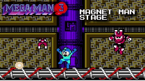 Mega Man 3 (NES) - 1. Magnet Man stage