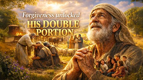 Forgiving His Friends Unlocked JOB'S Double Portion: 1 Year of Pain Then a 140 Fold of Glory
