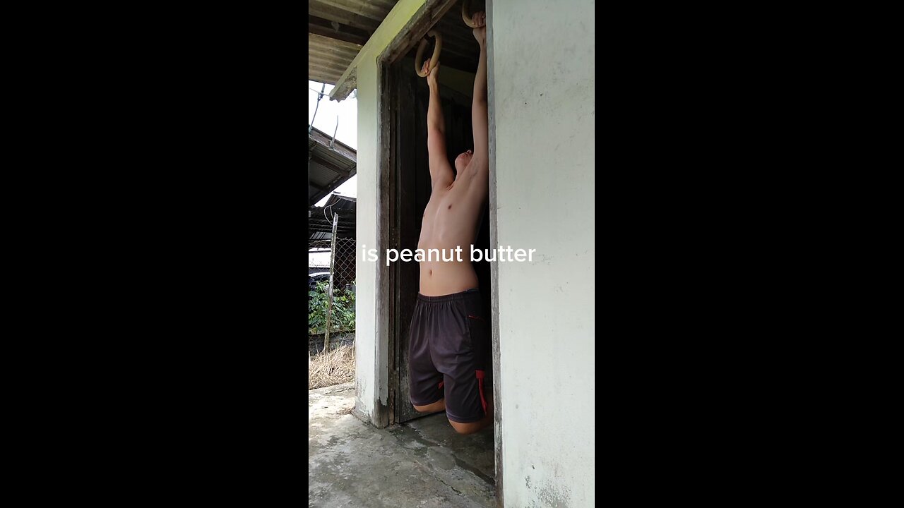 peanut butter craving explain #fitness #pushup #pullups