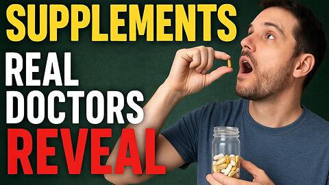 DOCTORS REVEAL: The Supplements They Actually Take (Big Pharma HATES This)