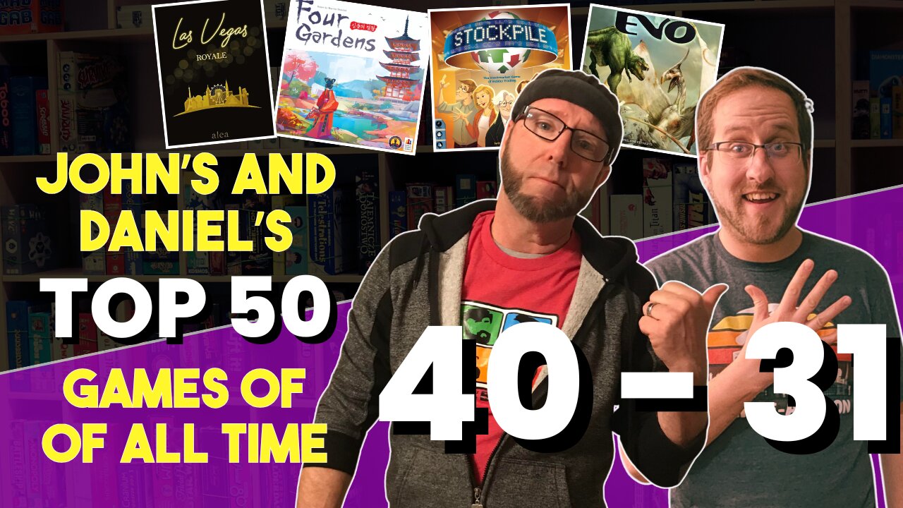 Top 50 Board Games of All Time - 40 -31