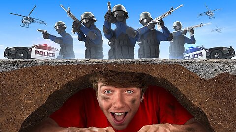 1 vs 100 Player Manhunt! funny