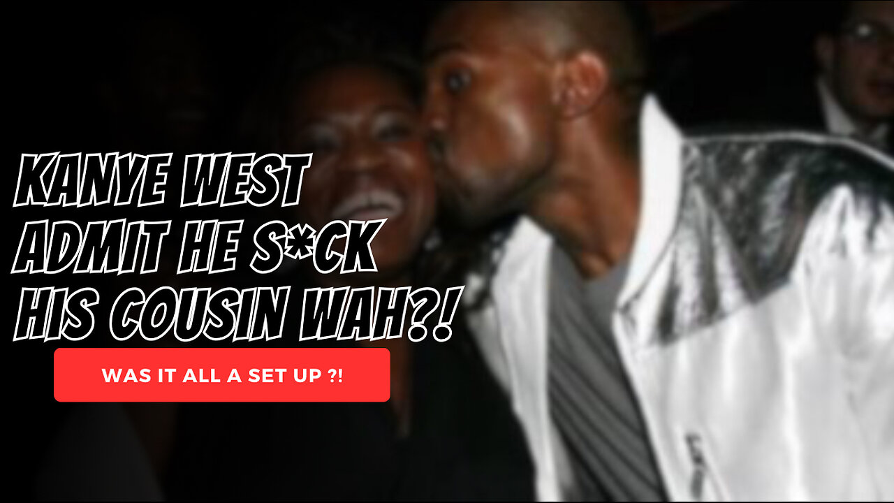 Did the ELITES set up Kanye West⁉️ Kanye admits to S*Cking his cousin D*Ck ‼️