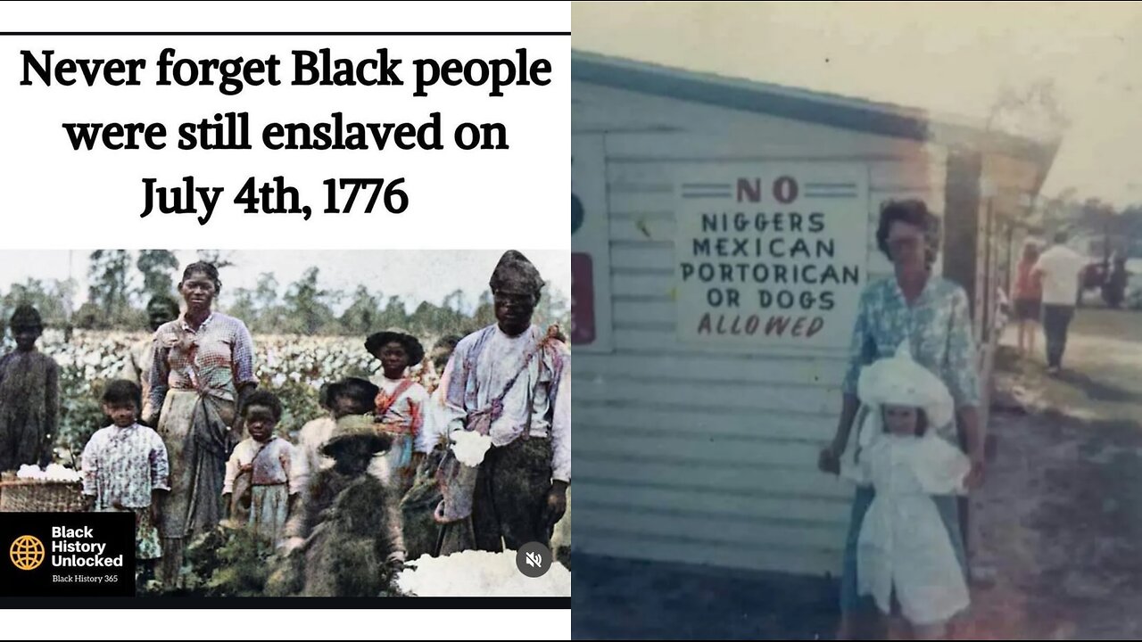 We Hebrew Israelites are still in Captivity / You Heathens Are Still Going into Slavery