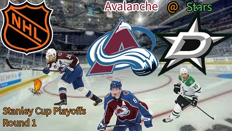 Colorado Avalanche vs Dallas Stars: NHL Playoffs Round 1 game 5 LIVE Watch Party