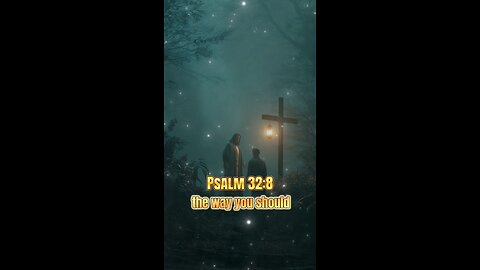 Psalm 32:8 |God Will Show You The Way in 2026 #guidance #dailybibleinspiration #dailybiblemotivation