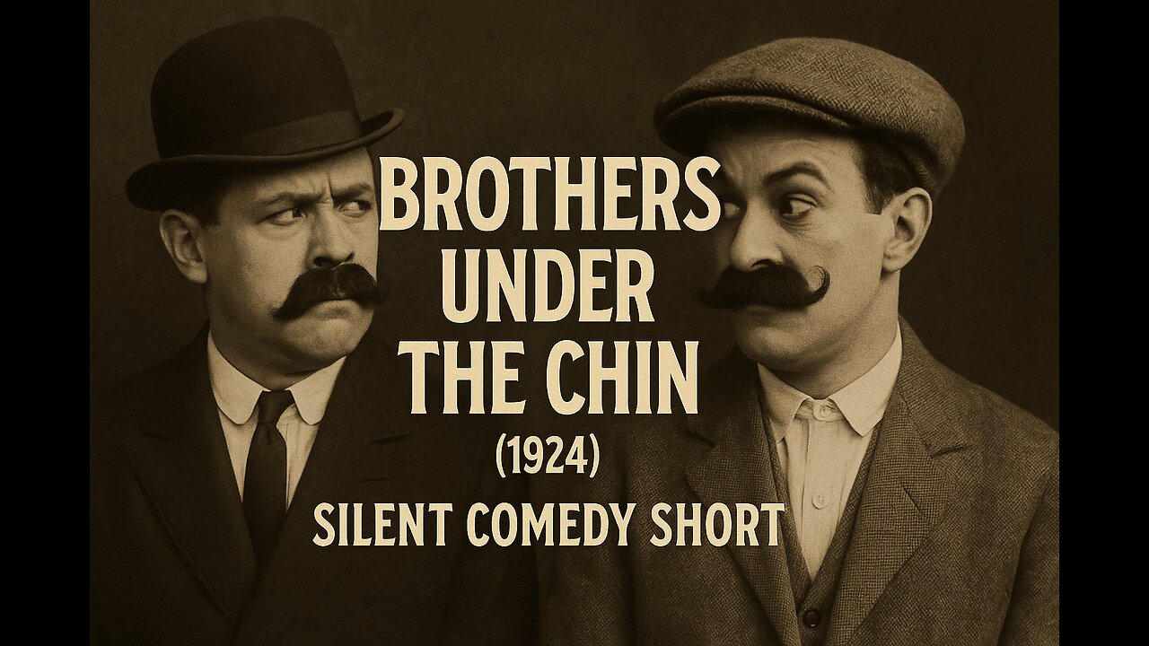 Brothers Under the Chin (1924 Silent Comedy Short) | Slapstick Mischief & Moustache Mayhem