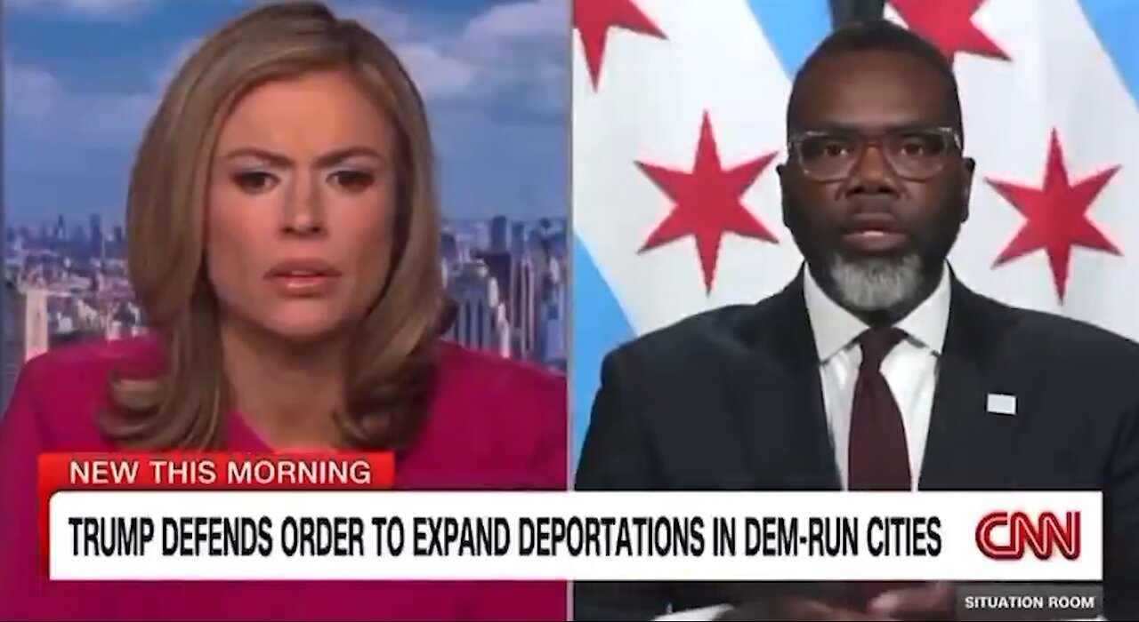 Mayor Brandon Johnson Thinks The Federal Gov't Wants To "Eliminate Black Existence?!"